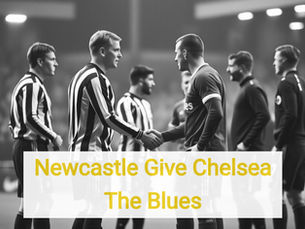 Sportsmanship and professional conduct: Chelsea vs. Newcastle United players at full-time. Capturing the final moments of the March 14, 2026, Premier League clash.