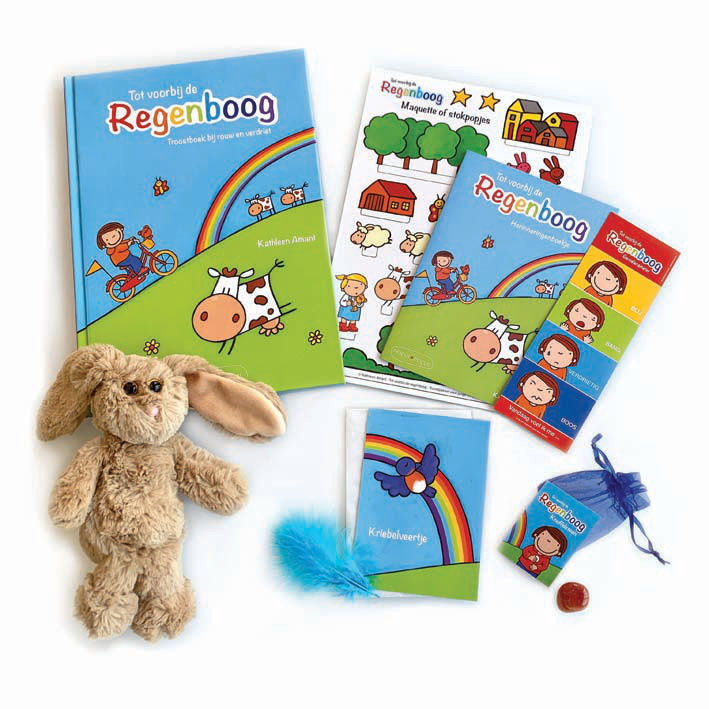 Troostpakket ' Tot voorbij de regenboog' voor thuis