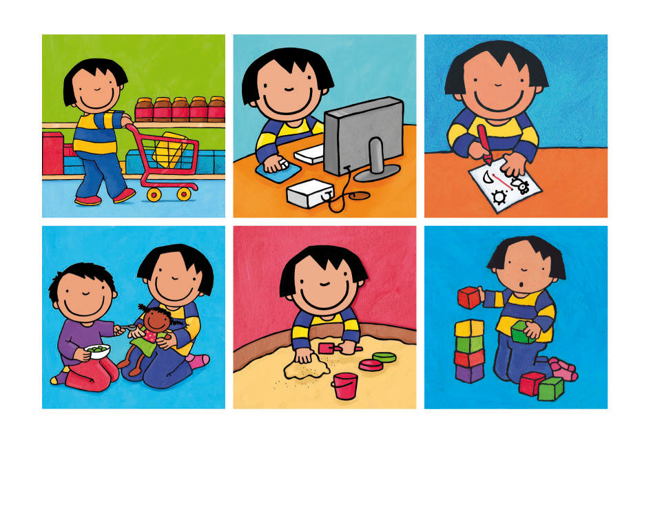 Hoekenkaarten met Anna