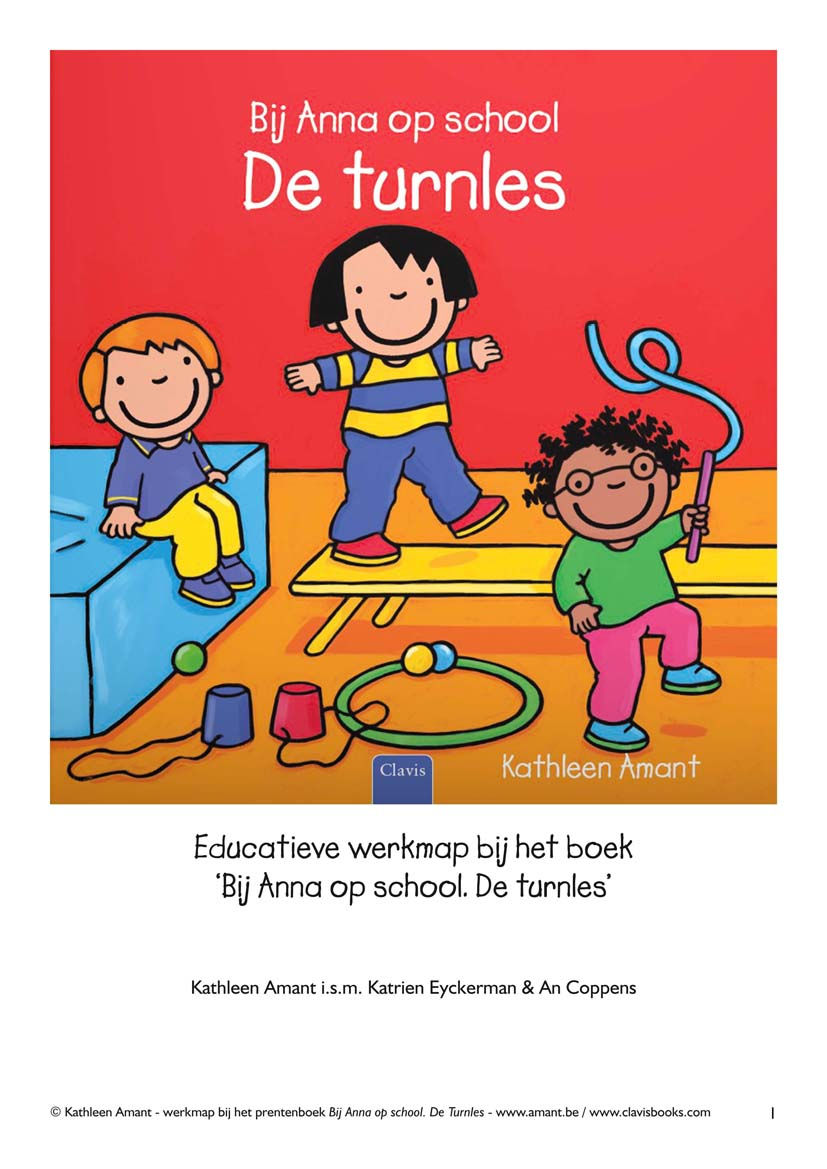 Werkmap Bij Anna op school. De turnles