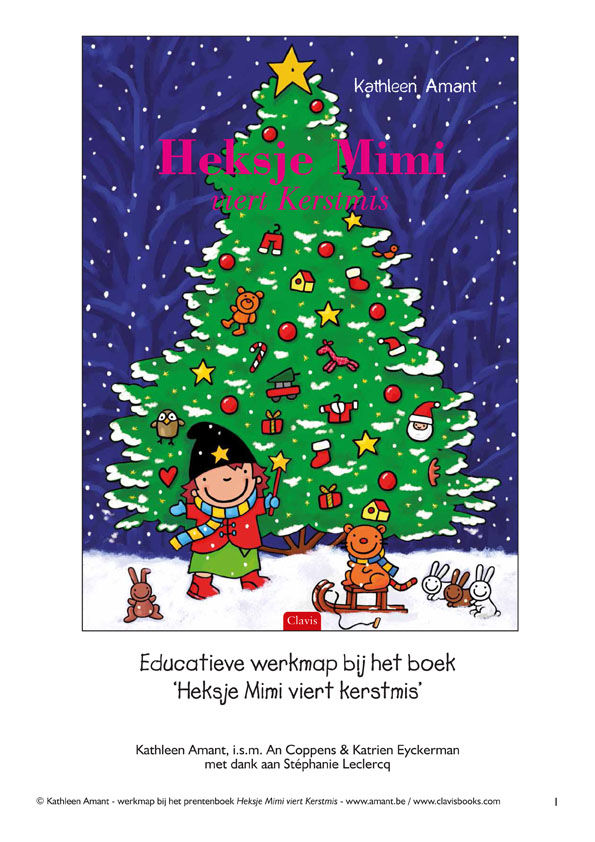 Educatief pakket Heksje Mimi viert Kerstmis