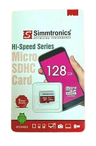 SIMMTRONICS 128GB MEMORY CARD SR COMPUTERS