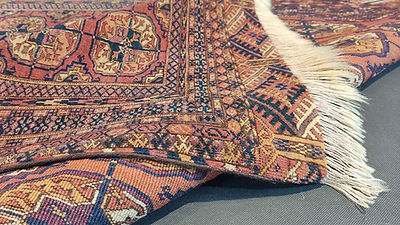 Tappeto Bukhara russo antico 170x130 cm