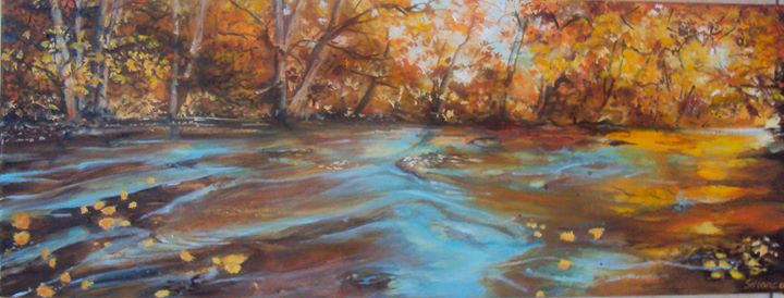 La rivière ocre