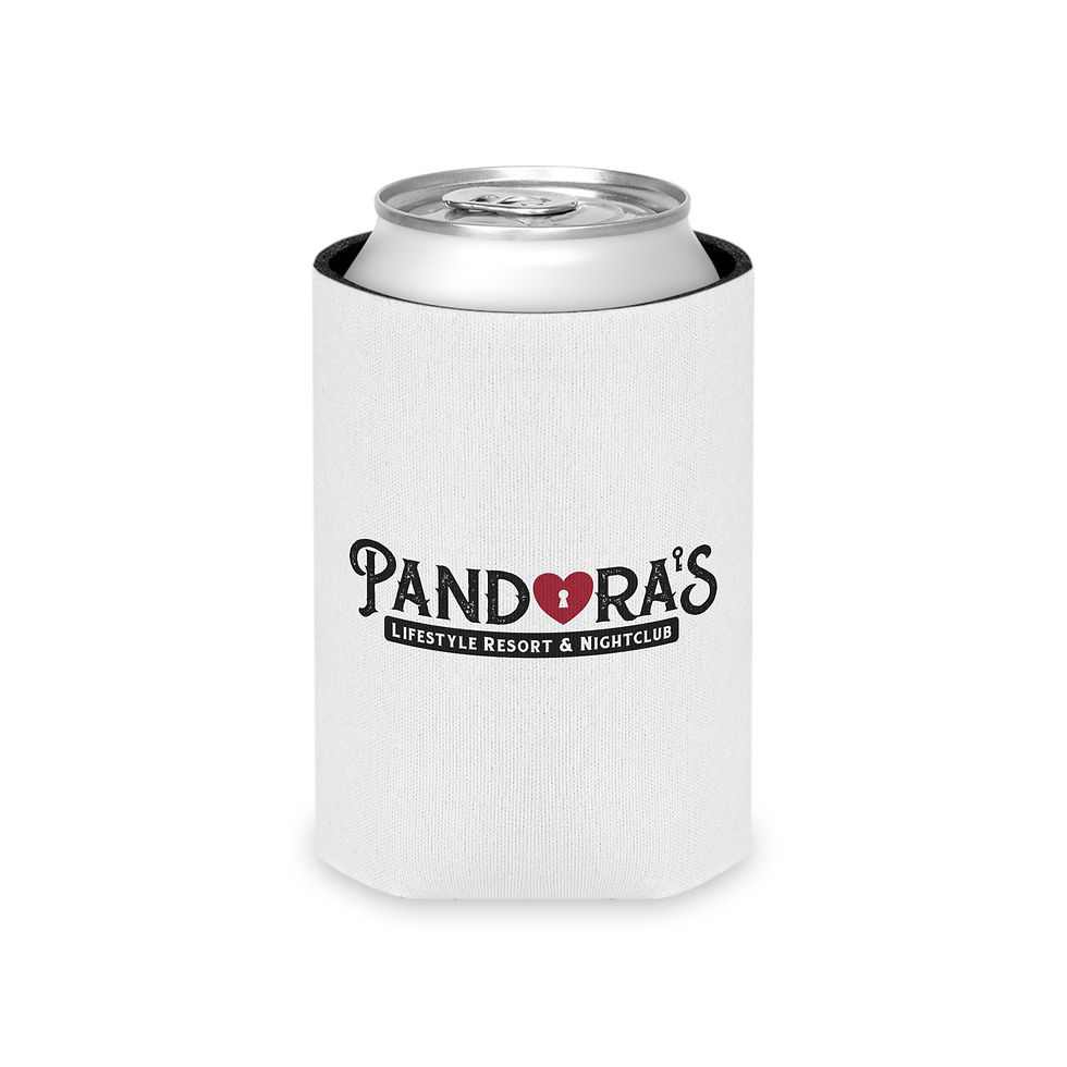 Thumbnail: Can Cooler - Pandora’s Lifestyle Resort & Nightclub Logo Can Cooler