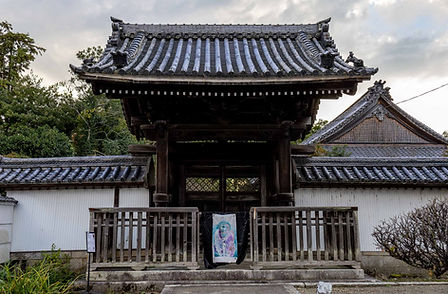 The Imperial Envoy from Jogan-in Temple and the 2024 Art Festival installation "Sparrow Hachiko"