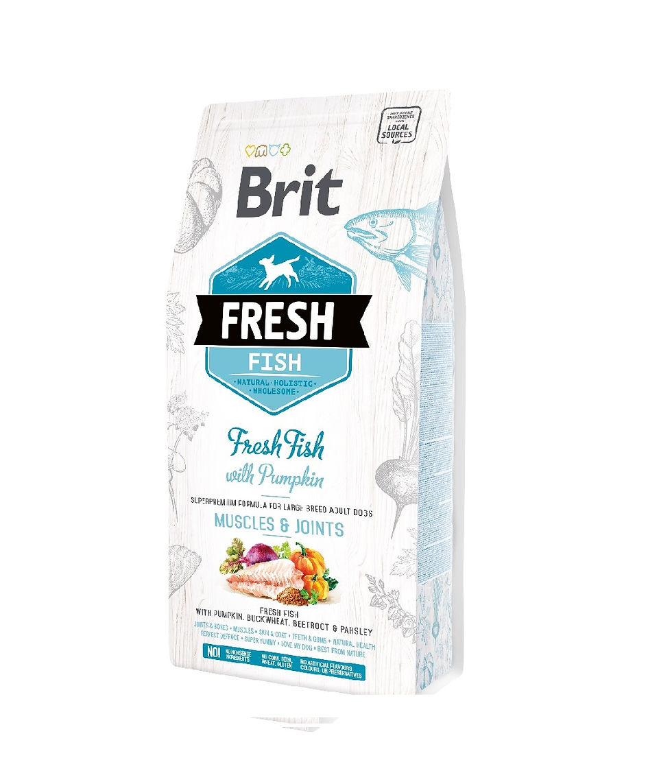 Brit Fresh Fish With Pumpkin Adult Large 12 Kg