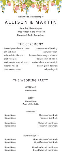 Modern Floral Wedding Program-01.jpg