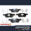 Thumbnail: Front Brake Pads (326mm) Jaguar F-Pace (2016-) MINTEX - T4N13434