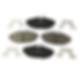 Brake Pads Rear (Standard) Jaguar XJ (2003-05) (Not S/C) FERODO - C2C40194