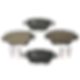 Rear Brake Pad Set Jaguar X-Type (2001-05) FERODO - C2S52080
