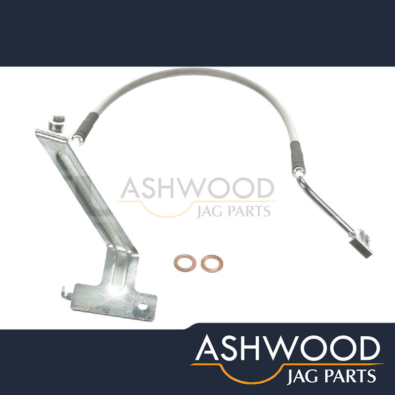 Rear Right Flexible Brake Hose Jaguar X150 XK XKR 4.2 V8 (2006-09) - C2P14733