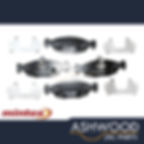 Brake Pads Rear (Standard) Jaguar XK8 XKR 4.0 4.2 V8 ('96-'06) MINTEX - JLM21918