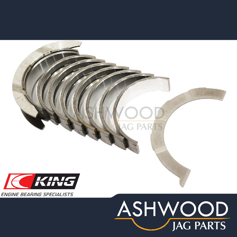 Main Bearing Set (+0.25mm) Jaguar X-Type 2.5 3.0 (2001-10) KING OEM - MBSJV6/025