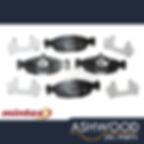 Brake Pads Rear Jaguar XJ XJR 3.2 4.0 6.0 (1995-97) MINTEX - JLM21919