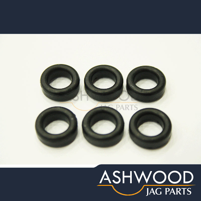 6x Fuel Injector Lower Sealing Rings Jaguar XJ6 S3 (1979-86) - EAC2415