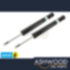 2x Front Shock Absorbers Jaguar XK8 XKR 4.0 (+Adaptive)('98-'02) BILSTEIN MJB2140EB