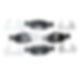 Brake Pads Rear (Standard) Jaguar XK8 XKR 4.0 4.2 V8 ('96-'06) MINTEX - JLM21918