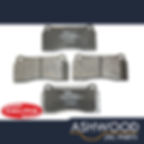 Front Brake Pads Jaguar XK8 XKR 4.0 4.2 V8 (Brembo/'R') (2000-06) - MXD1550AB
