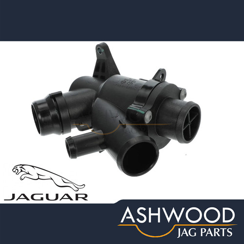 Thermostat Housing Jaguar XF 3.0 V6 S/C (2014) GENUINE JAGUAR