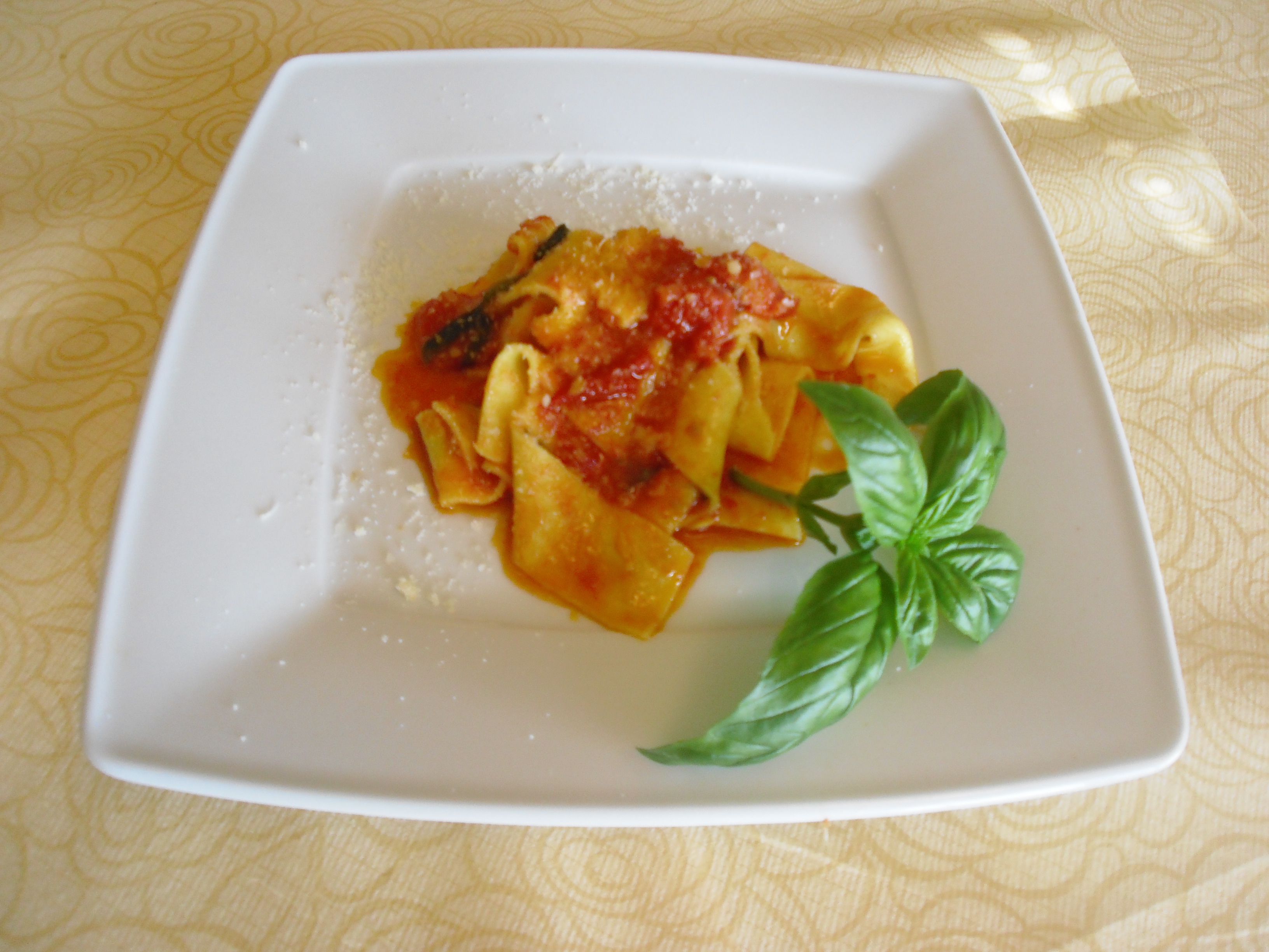 pappardelle ai pomodorini freshi