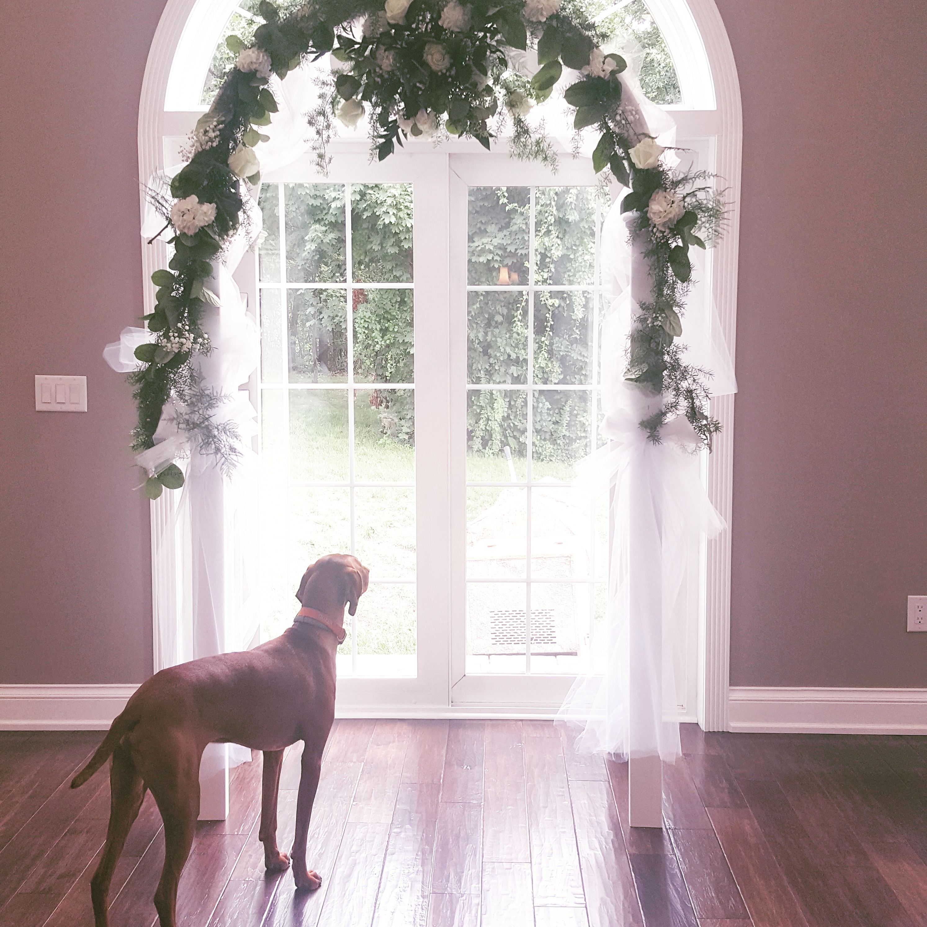 Flowers for Wedding Arch