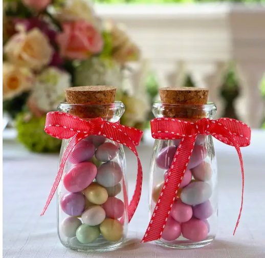 DIY Milk Bottle Favor