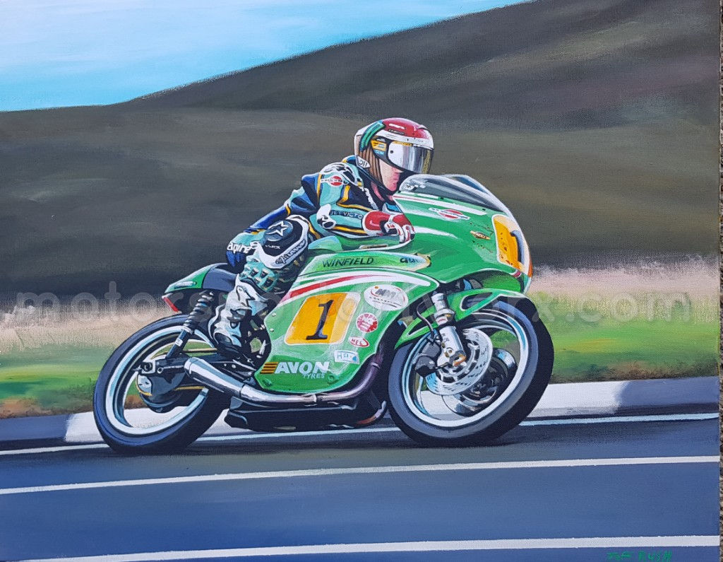 John McGuinness on the Winfield Paton