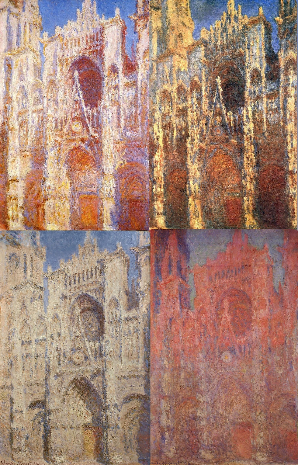 Rouen Katedrali (Seri) - Claude Monet