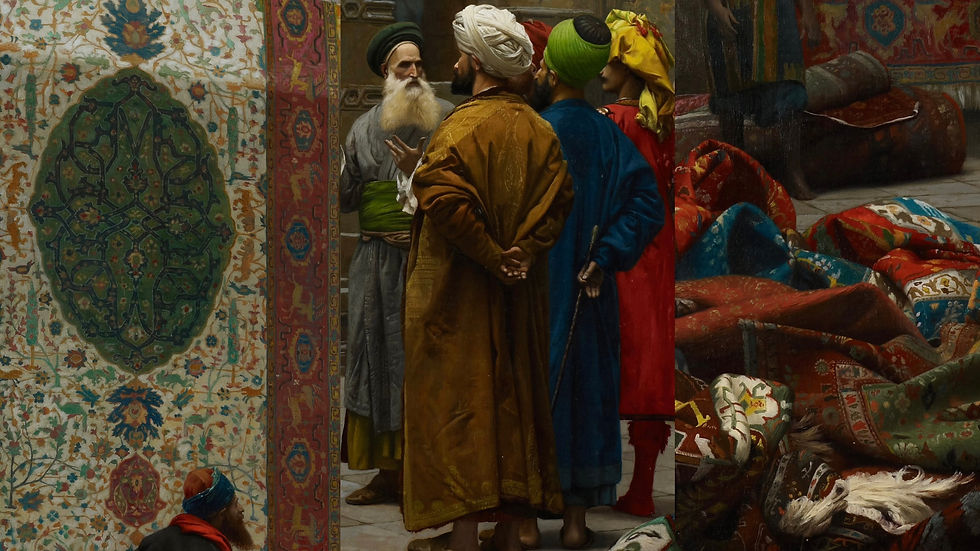 Halı Tüccarı (detay) - Jean-Léon Gérôme