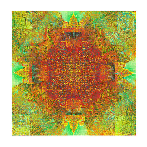 Iridescent Angkor Green