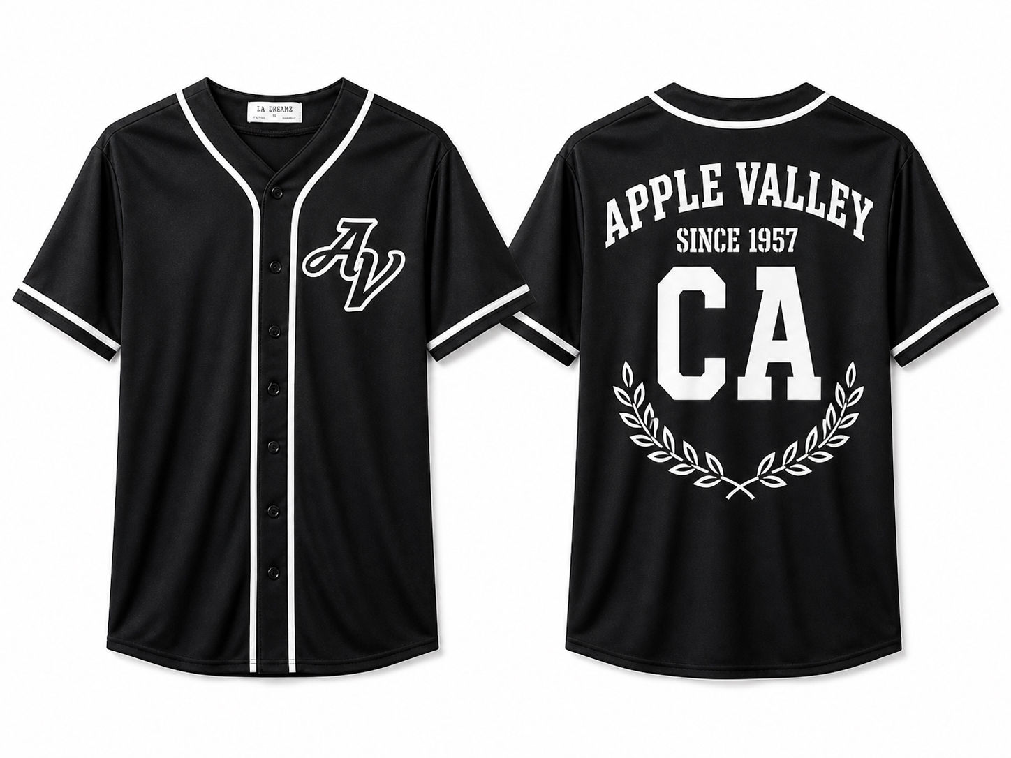 Apple Valley, CA Jersey Style Tshirt