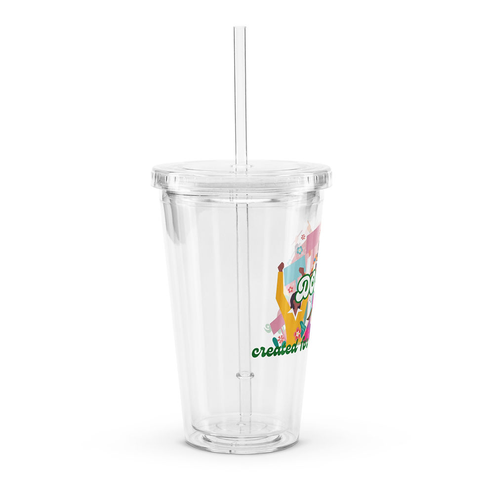 Thumbnail: DOD25 Clear Plastic Tumbler