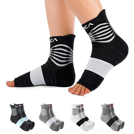 Thumbnail: NEENCA Compression Sleeve for Relieves Achilles Tendonitis 緩解跟腱炎壓力腳套