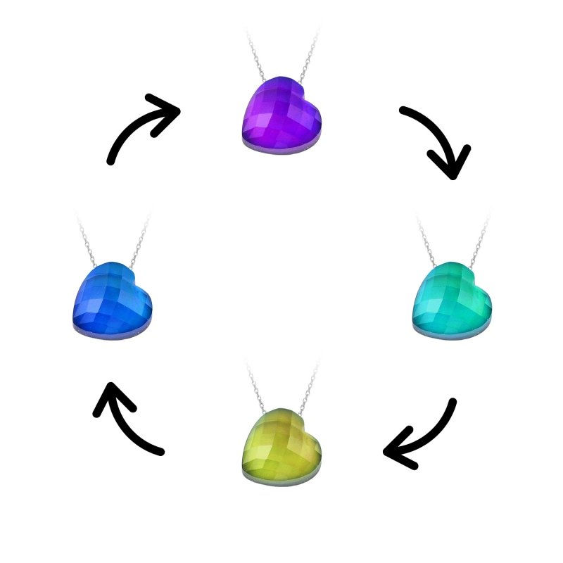 Thumbnail: Heart Mood Necklace 