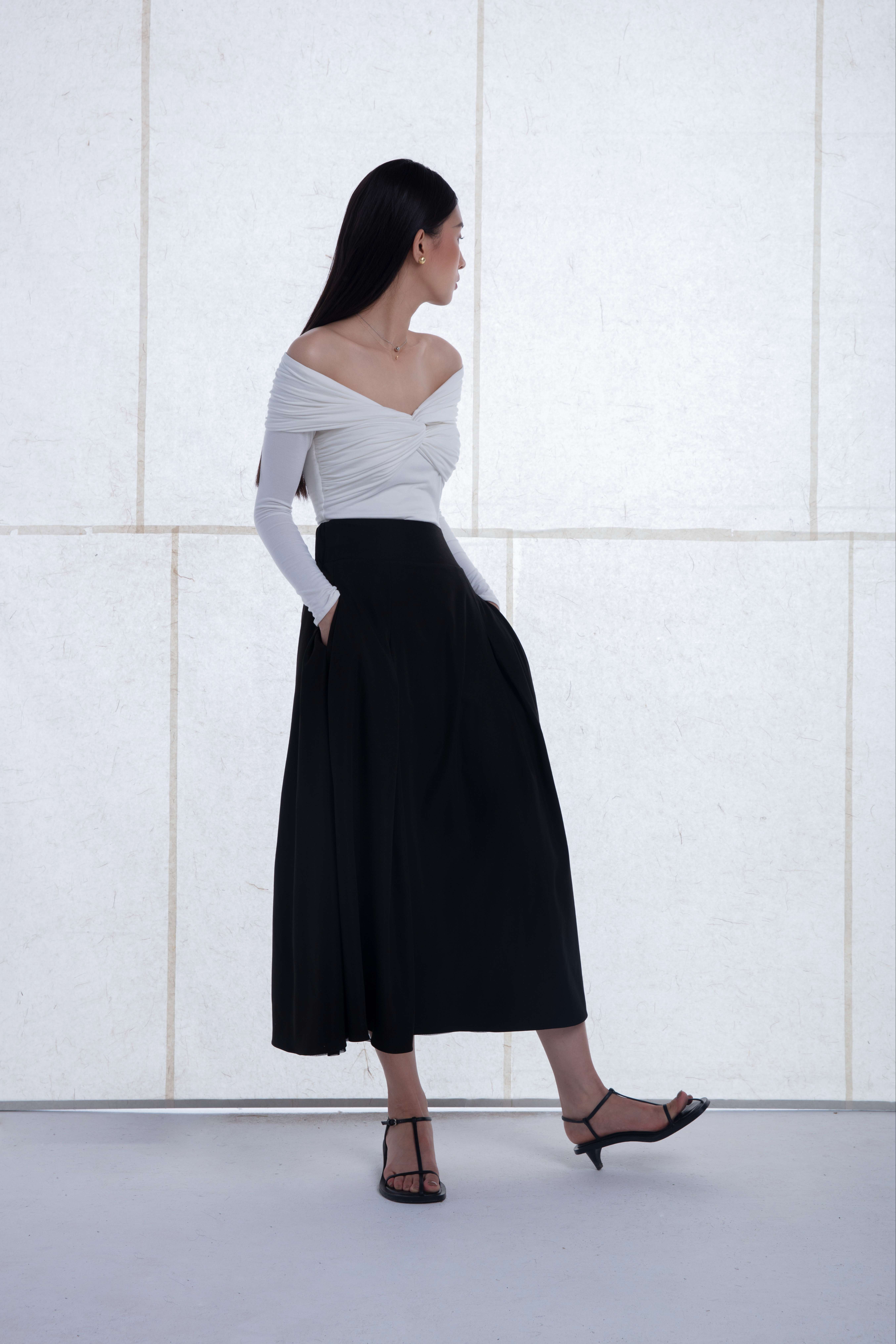 ChimYen-Fleurs Skirt