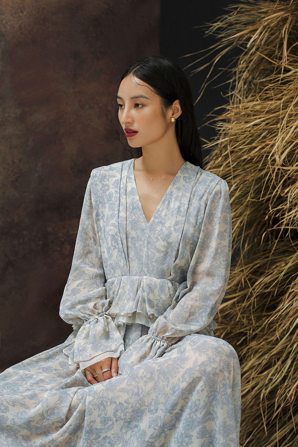 Thumbnail: Aquanetta Silk Dress