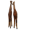 Thumbnail: Handcrafted wooden giraffes
