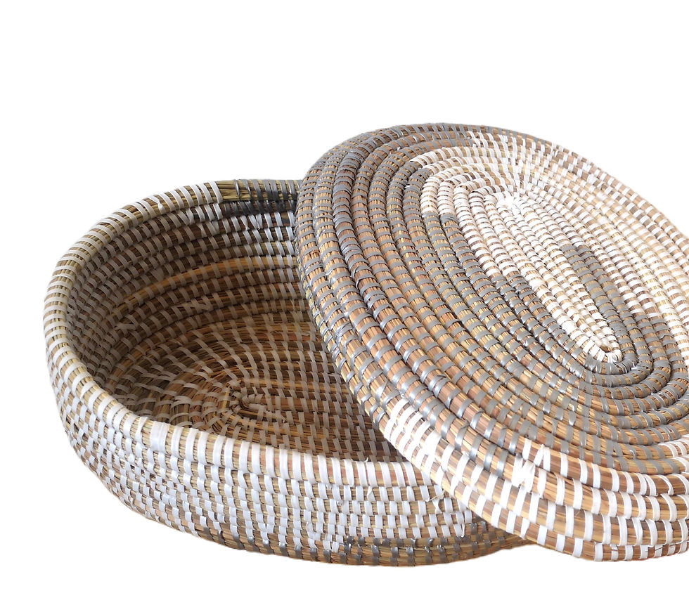 Thumbnail: Oval storage basket