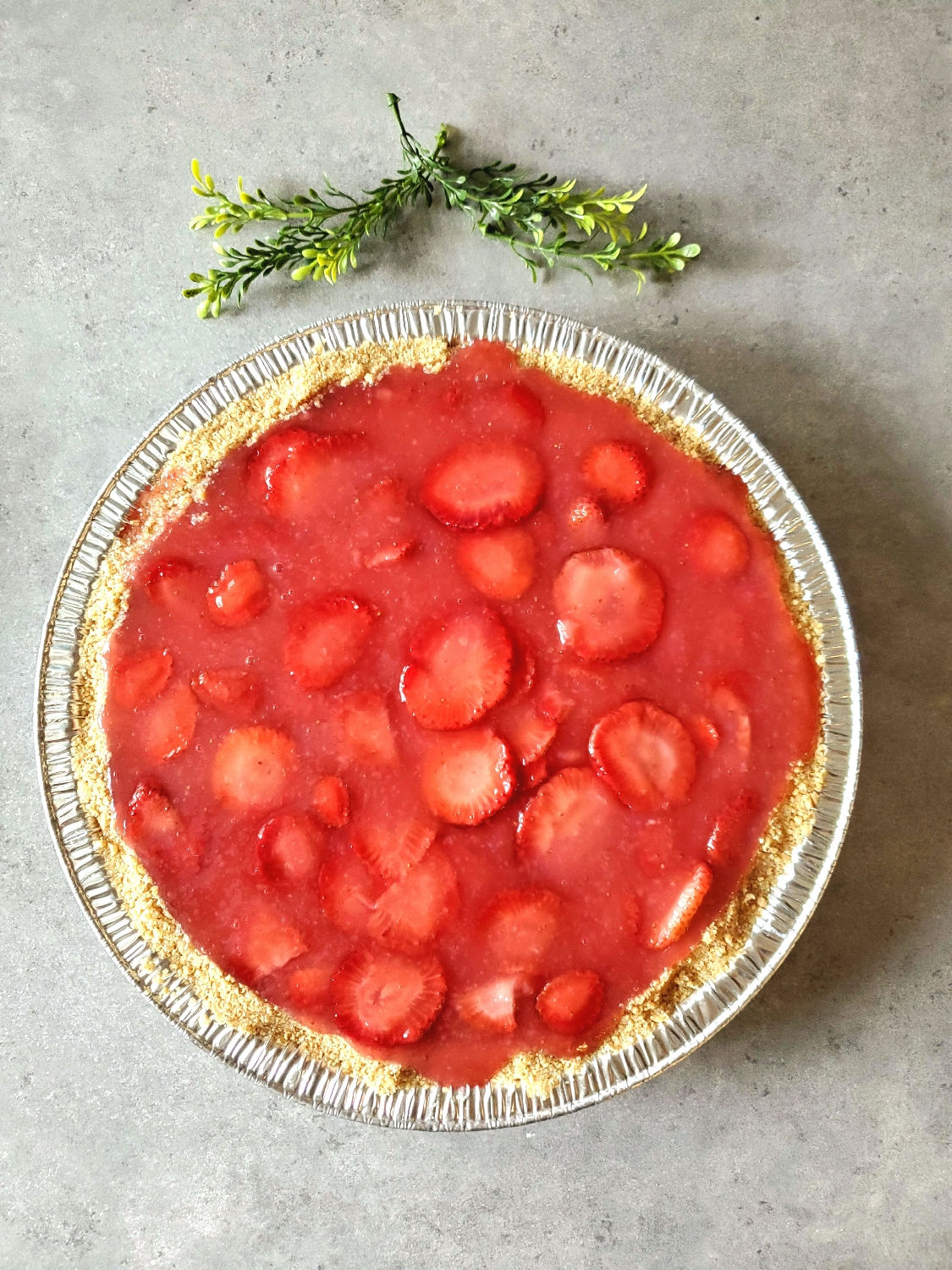 Strawberry Cheesecake Pie