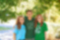 Summer staff camp counselors pose for the camera