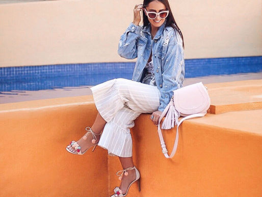 Sunday Funday Denim Trucker Jacket