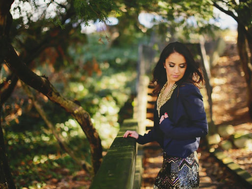 Sequins And A Black Tee