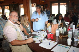 People at the Everglades Teacher Symposium