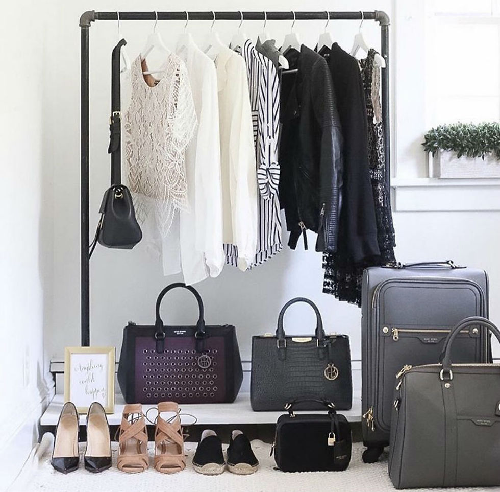 Blogger Sarah Lindner of The House of Sequins Travel and packing hacks