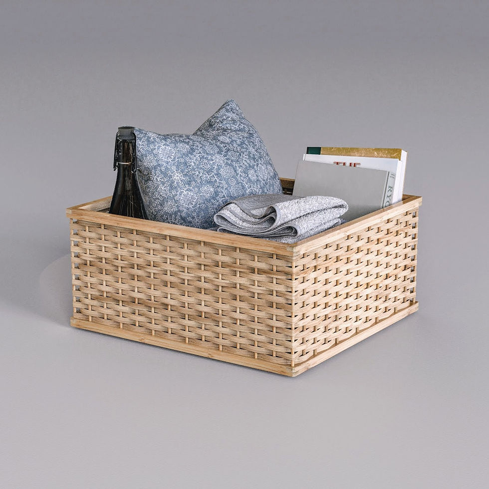Miniature : Sustainable Bamboo Stackable Basket  by Mianzi