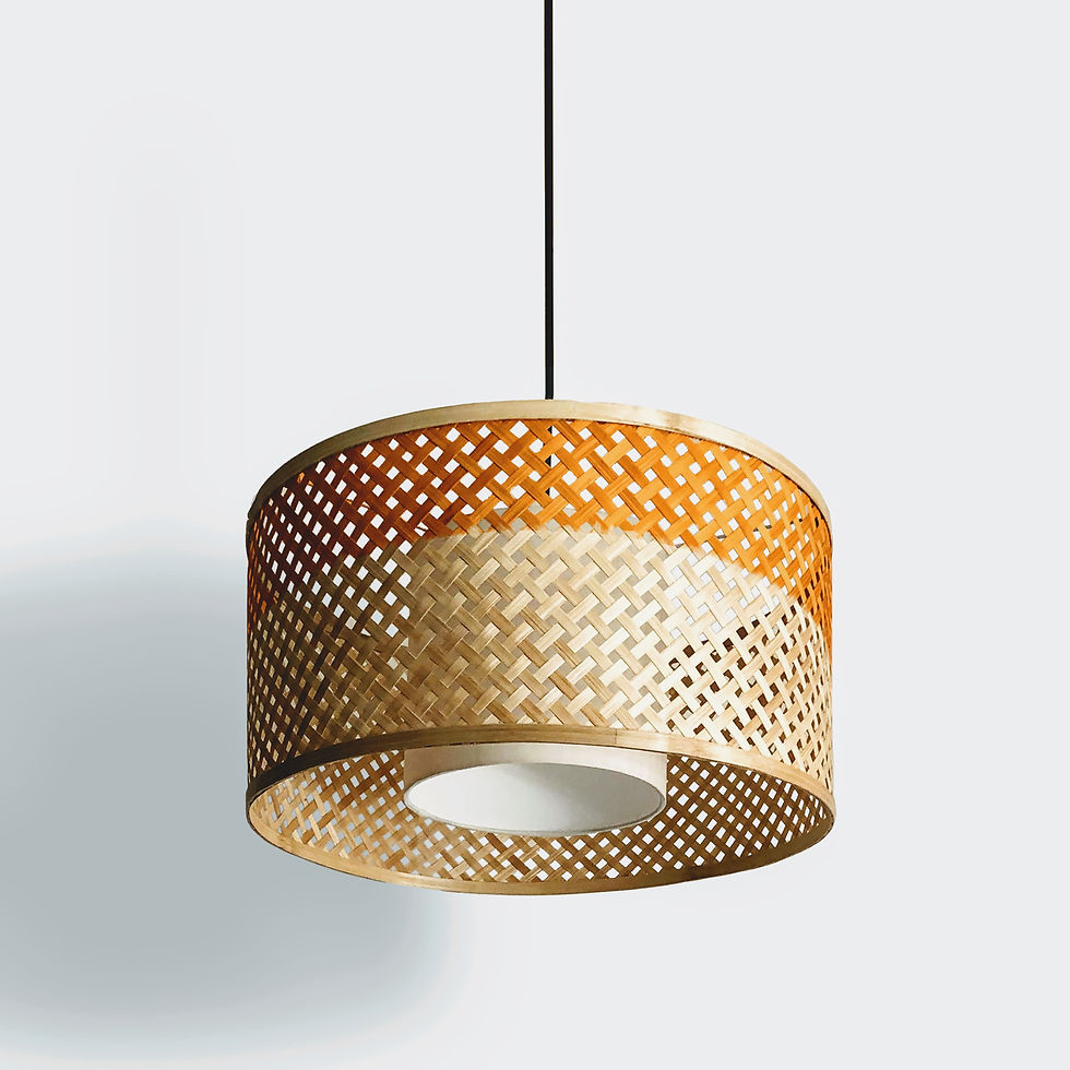 Miniatura: Mushroom Pendant Lamp: Earth Friendly, Green Lamp by Mianzi