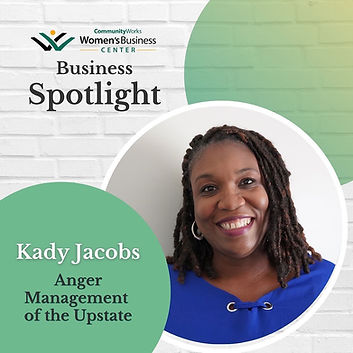 Kady Jacobs Business Spotlight with CommunityWorks Women's Business Center