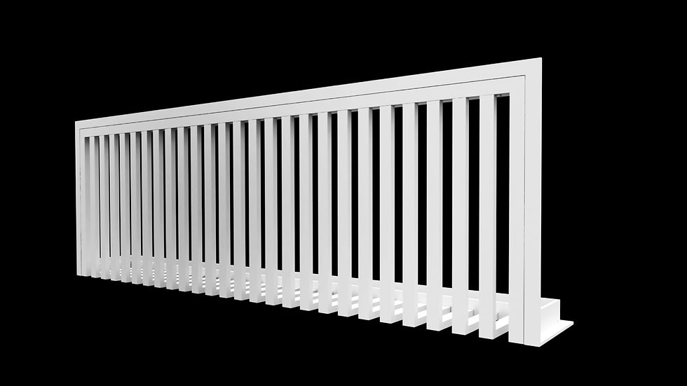 ETD-V: Fiberwood™ Trisquare Vertical Grill