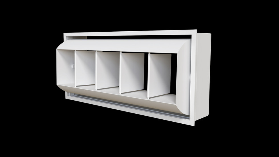 NTDL-D: Anti-Drop™ Drum Louvers
